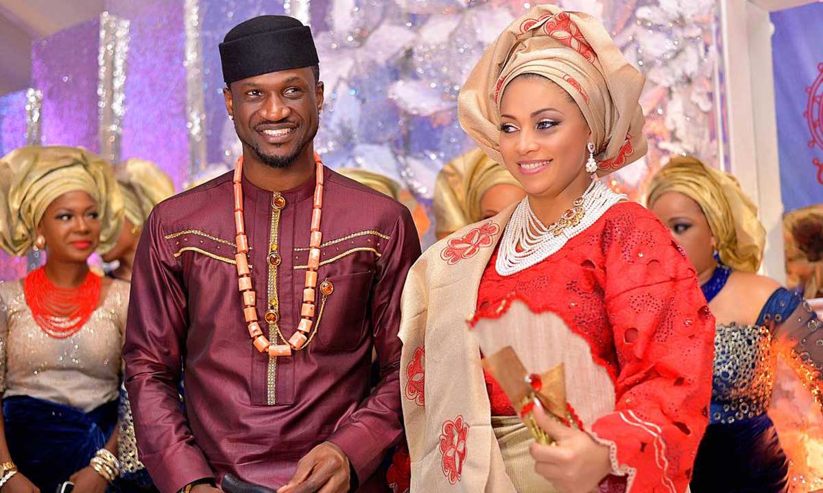 Peter Okoye Can’t Stop Celebrating Wife