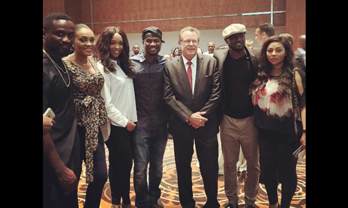 Wao Check Out Peter, Paul, Jude and Their Pretty Wives at Lagos Event