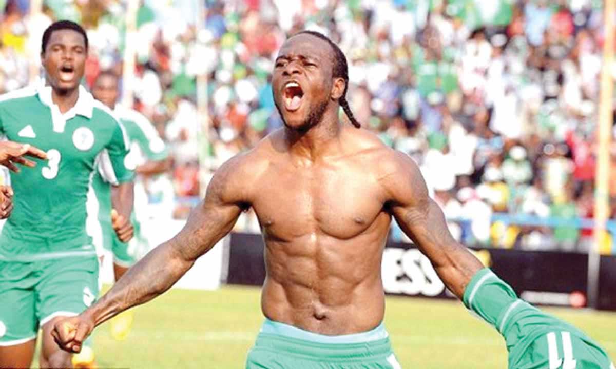 Victor Moses Scores 2 Goals As Nigeria Trashes Algeria 3 -1