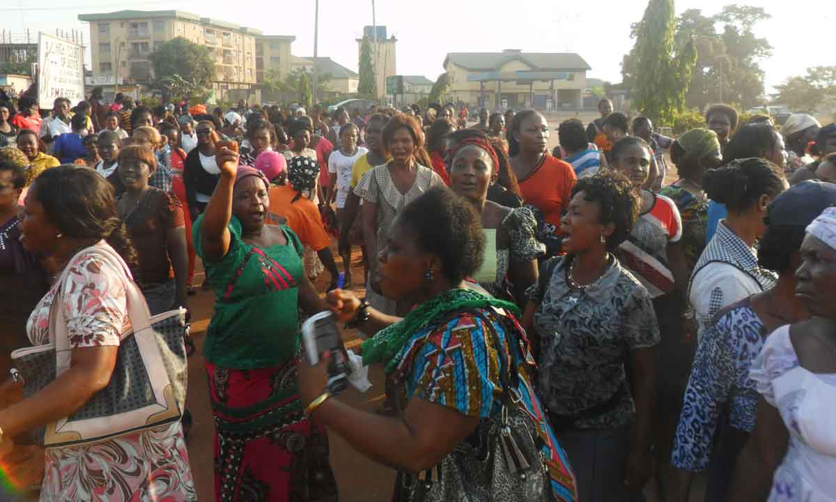 “They Call Us ‘Sugar Mummies’ Because We Are Older Than Our Husbands.” – Abuja Women Protest