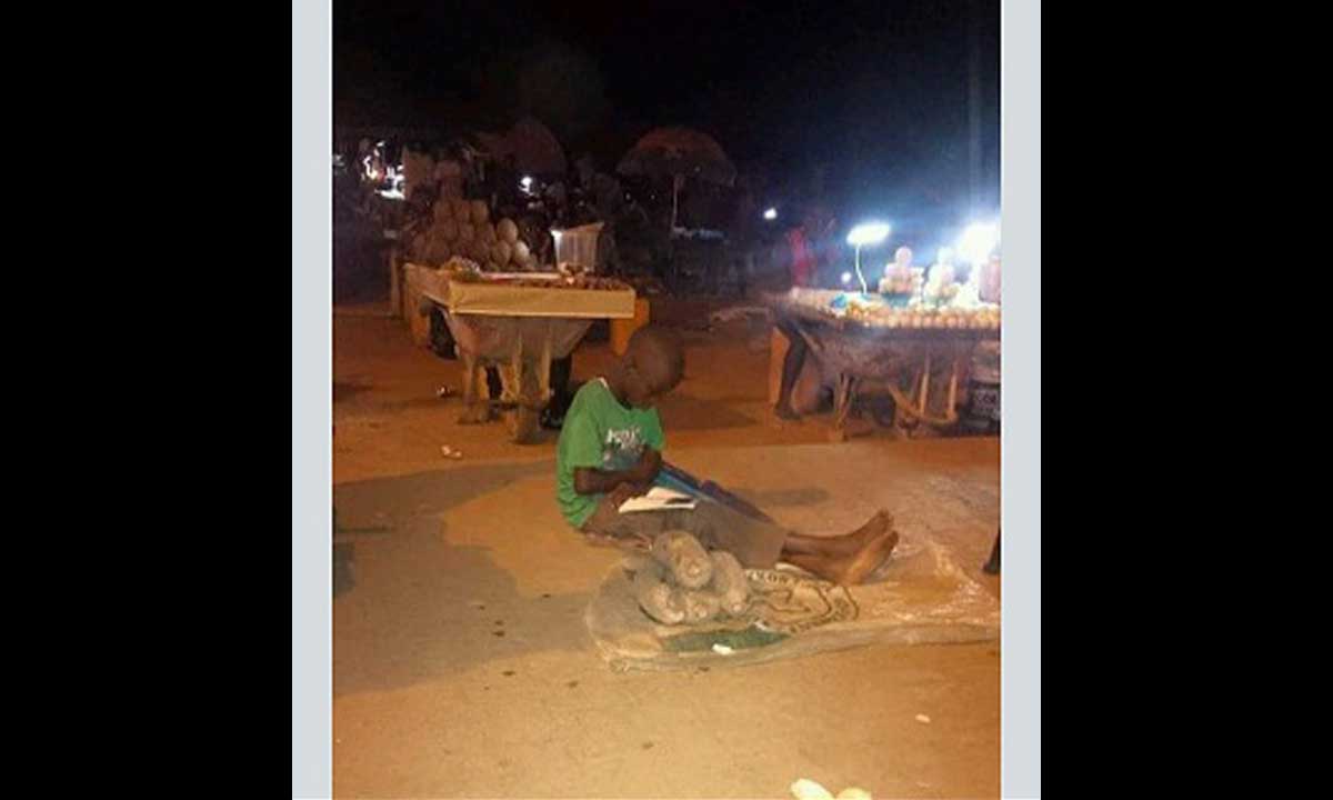 Man Promises to Sponsor Kid Who Studies while Selling Yam for Parent to Ph.D Level