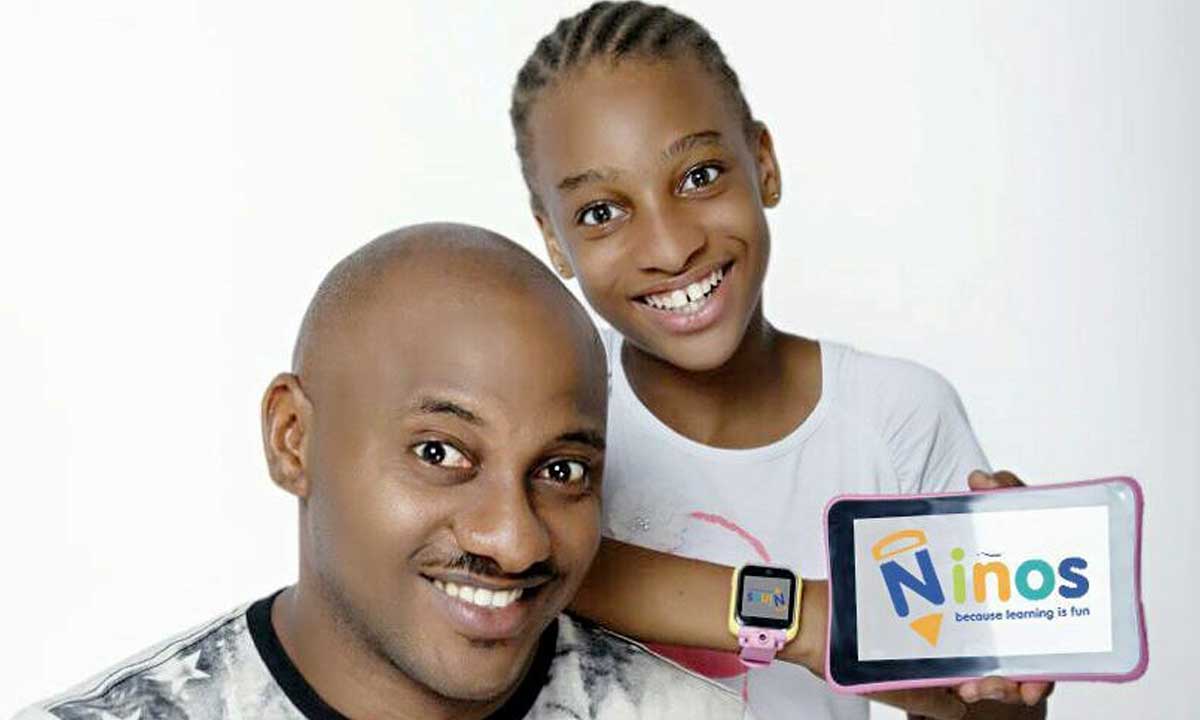 Yul Edochie and Daughter Model for Nino