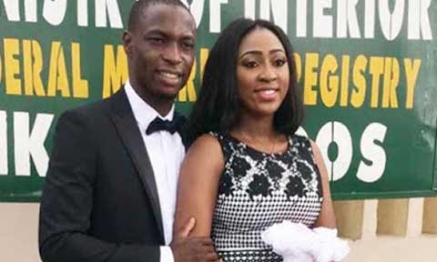 Photos: Nigerian Player, Anthony Ujah Ties the Knot With Fiancee, Elizabeth Ameh
