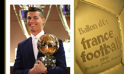 (Snapshots) Fans React As Cristiano Ronaldo Wins 2016 Ballon D’or Award