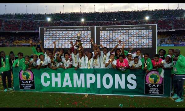 Super Falcons protest non-payment of their money After 1-0 win over hosts Cameroon