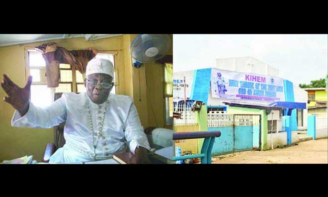 Life inside a strange Lagos church: Worship founder, with alleged 100 wives