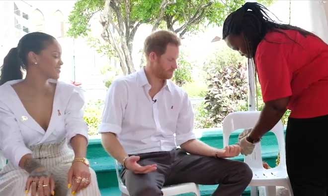 British Prince Harry and Rihanna Captured Taking HIV Test Together in Barbados