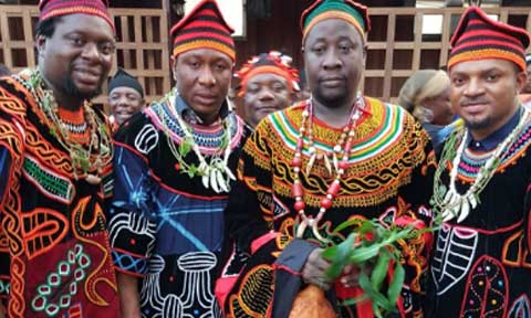 Photos: Tchidi Tchikere, Comedian Klint Da Drunk Get Chieftaincy Title in Cameroon