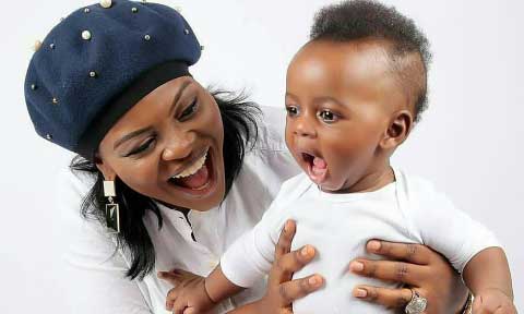 Actress Bimbo Thomas’ 6 Month Old Son is so Charming! See Photos