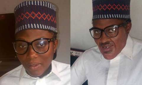 Photos: Check Out  Mohammadu Buhari’s Twin!