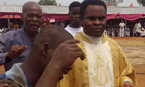 Cripple Man Miraculously Healed After touching Remains of Catholic Priest,Iwene Tansi