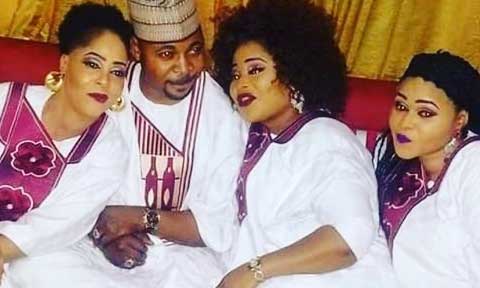 Rare Photo Of MC Olumo And Wives