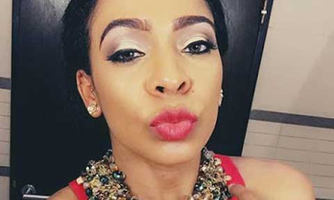 Tboss House mate of Big Brother Nigeria Goes Topless on the Reality Show