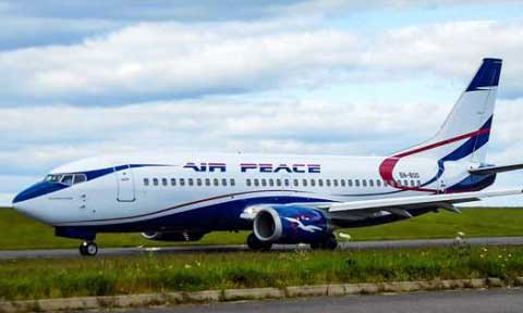 Air Peace Plane Loses One Tyre as It Prepared to Take Off
