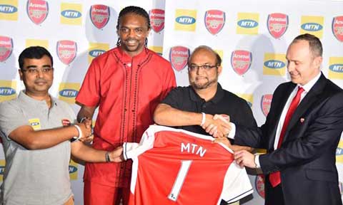 Kanu, Babayaro, MTN Chiefs, Welcome Arsenal To Nigeria