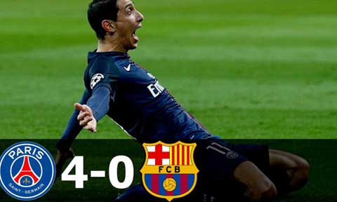 PSG Trash Barcelona In 4 – 0 Win (Watch All Goals Highlights)