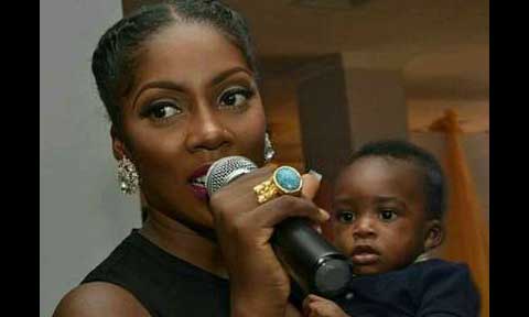 See The Ride Tiwa Savage’s Son Was Spotted In Lagos Lately