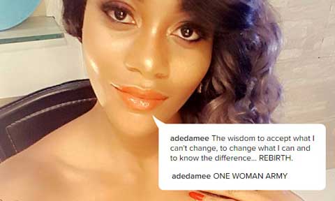 Damilola Adegbite Poses Message Amidst Marriage Crisis Rumours