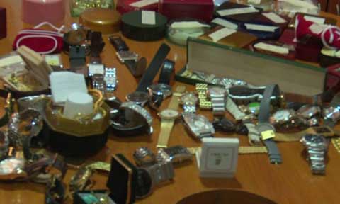 EFCC Raids Recovers Jewelleries Worth Millions Of Naira at Former NSA In-Law’s Residence