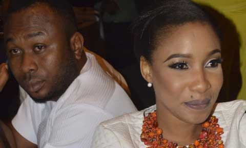 More Drama As Olakunle Churchill Get his Brother and Employee To Disgrace Tonto Dikeh