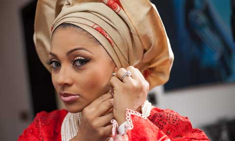 Peter Okoye’s Wife, Lola Omotayo Fights ‘Crazy’ on Her Page