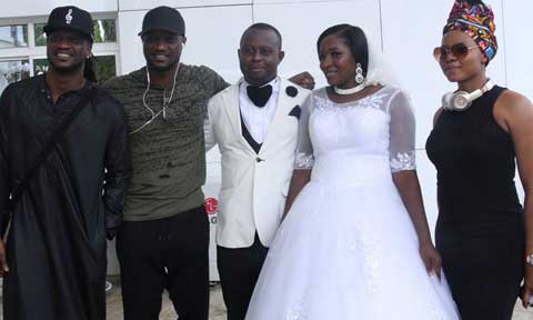 Yemi Alade, Psquare and Phyno shocked Excited Couple At Their Wedding Reception