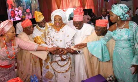 Photo speak from OBJ’s son Traditional marriage