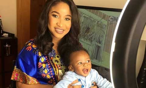 Tonto Dikeh Shares Throwback Photo Of Herself And Son