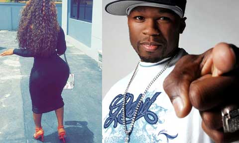 Wawu! What Nigerian Lady’s Ass Looks Like To 50 Cent (Photos)