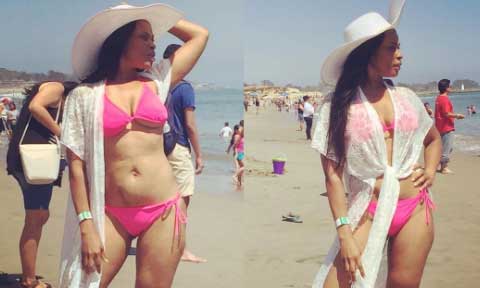 Georgina Onuoha Received  Backlash Over This Swim Wear Photos