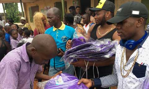 Small Doctor Donates School Bags And Other Materials To Pupils
