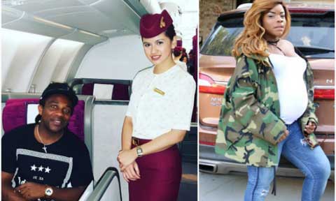 Photo: Ogbonna Kanu jets off to US ahead of Wife’s baby delivery