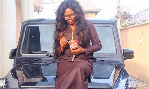 Malaysian based boyfriend of Nollywood actress, Ruth Eze gifts her brand new G-Wagon (Photos)