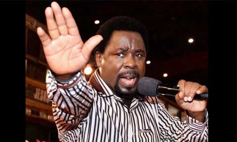 TB Joshua delivers Controversial South African “Snake Pastor” Peneul Mnguni