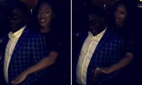 Tonto Dikeh Spotted With Another Man at Transcorp Hilton in Abuja