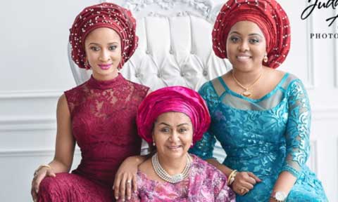 Banky W Adesuwa Etomi Wow In Family Pictures