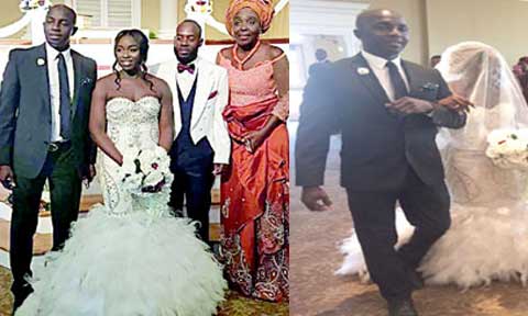 Samson Siasia’s Daughter Wed In USA (Photos)