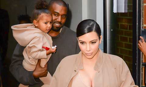 Woman Hired By Kanye West, Kim Kardashian To Give Them 3rd Child Spotted First Time!
