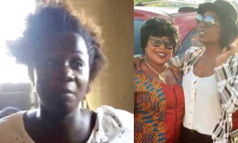 Annie Idibia alongside mother accused of violence against brother’s fiancée (Photos)