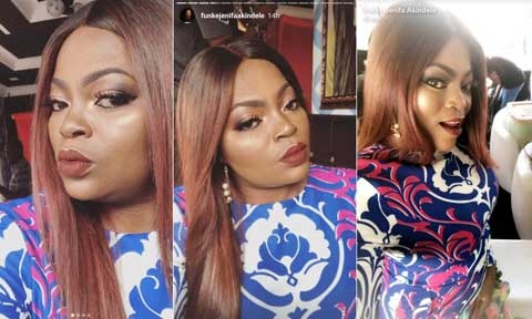 Photos: Funke Akindele Shows Off Her Growing Baby Bump