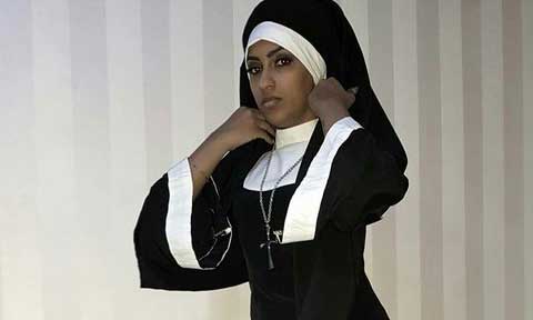 Juliet Ibrahim under fire For Mocking Catholic Nun (Photos)