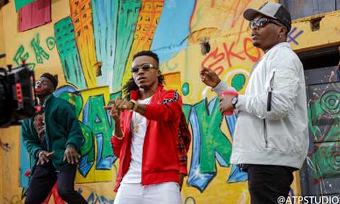 Humblesmith and Olamide Shoot Video For Abakaliki To Lasgidi with Clarence Peters