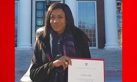 Fans Celebrate Chika Ike As She Completes Harvard Business School