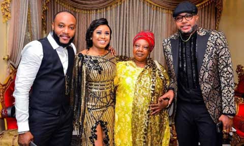 Unveil! E-money, Kcee Adorable Mother  (Picture)