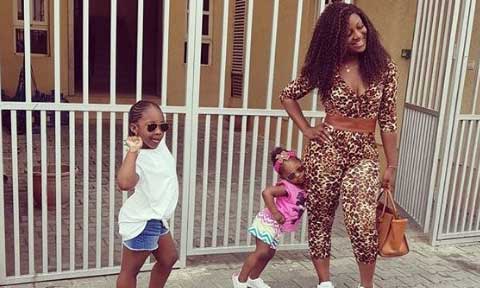 Timaya’s Baby Mama Steps Out With Daughters In A Lovely Way