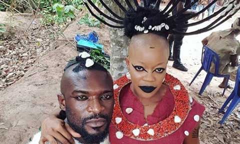 Nollywood Actress Sacrificed Hair To Shoot Local ‘Black Panther’ Movie?