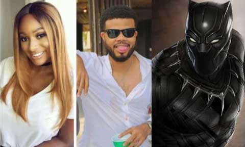 Dj Cuppy Rents Whole Cinema To Watch ‘Black Panther’ With Boyfriend In Dubai, UAE
