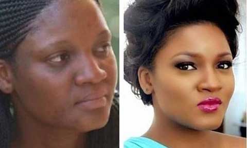 Is Omotola Jalade Bleaching Her Skin?