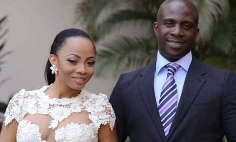 Toke Makinwa and Ex-hubby, Maje Ayida, Caught On A Date (Photos)