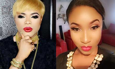 Tonto Dikeh And Bobrisky Are Bloodily Related
